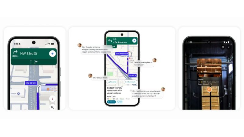 Gemini 進駐 Google 地圖，手握方向盤輕鬆使用對話式導航