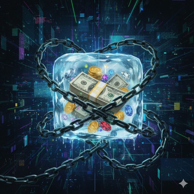 區塊鏈資產凍結與去中心化的矛盾悖論，安全與自由如何選擇？