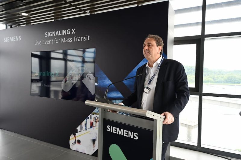 西門子首秀 Signaling X 實機展示，助列車班次更密集、候車時間更短