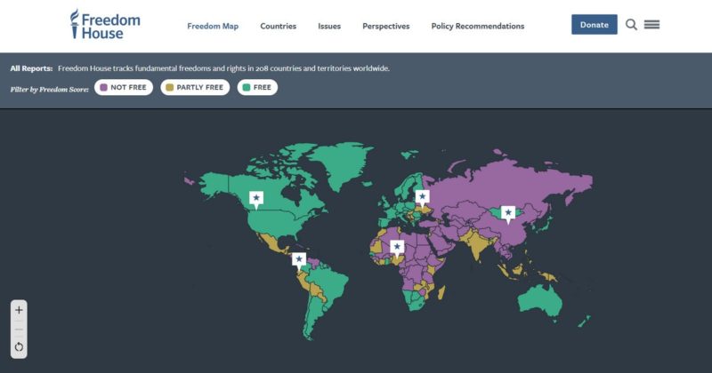 全球網路自由連 15 年下滑，台灣第七亞洲最佳、中國緬甸墊底
