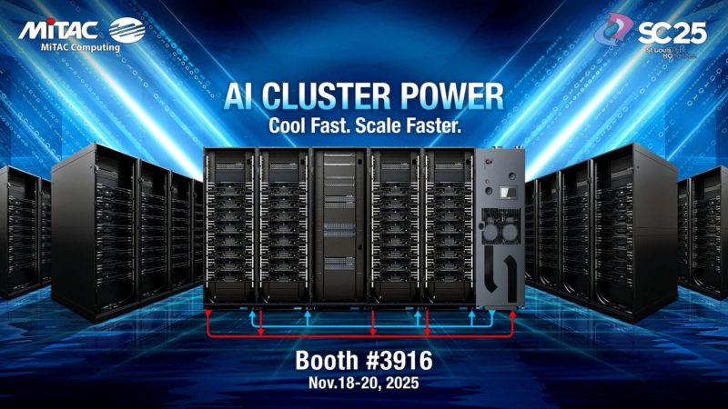 神雲參與 Supercomputing 2025！亮相高階 AI 叢集與液冷解決方案