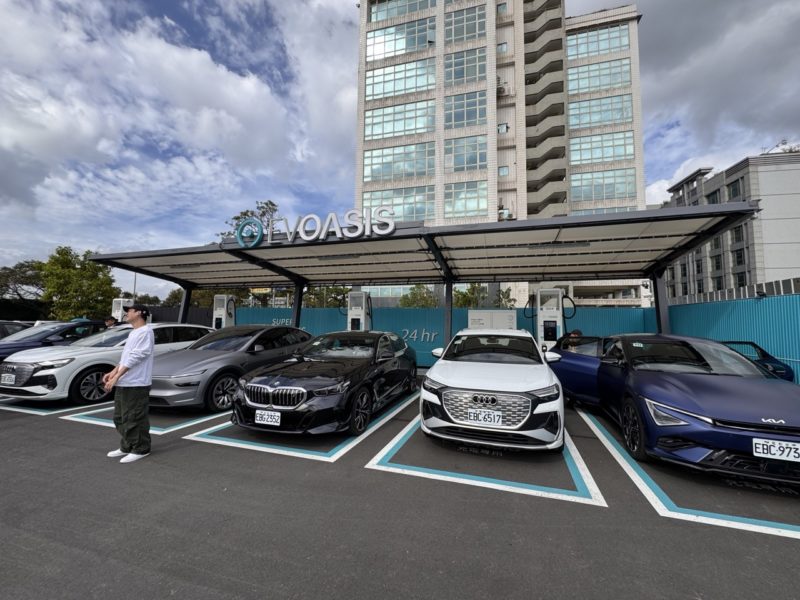 EVOASIS 正式超越特斯拉，成為全台最大快充網