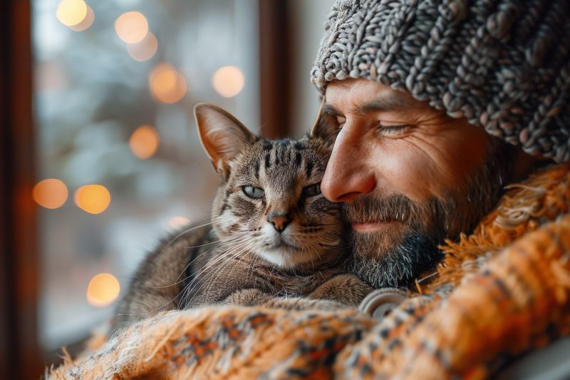 貓咪迎接主人大有玄機，為何更常對男性喵喵叫？