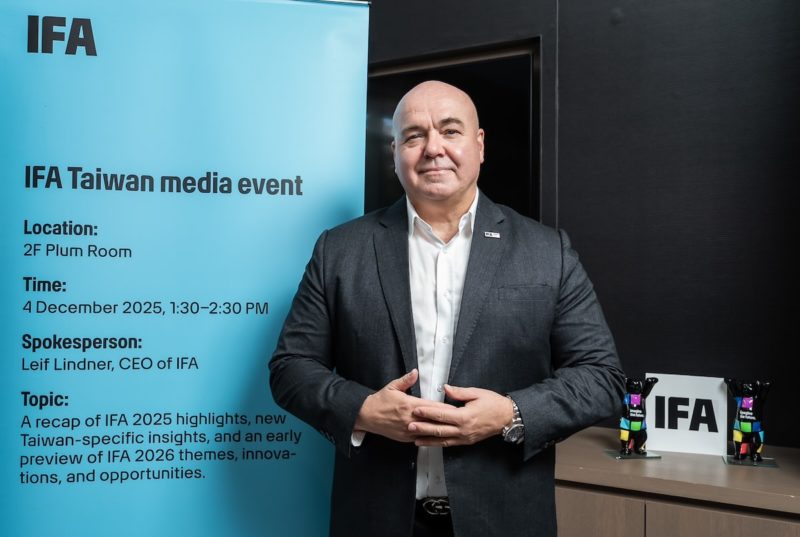 IFA 執行長親自來台招商：盼台技術被看見