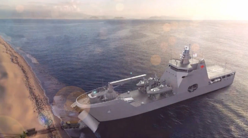 美海軍「中型登陸艦」設計定案，荷蘭 Damen LST 100 獲選