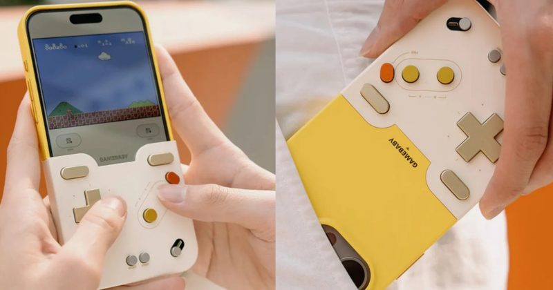 讓 iPhone 變 Game Boy！GAMEBABY 實體按鍵手機殼令遊戲迷心動