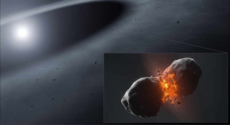 北落師門系統上演「行星騙局」，微行星相撞的塵埃雲冒充行星多年