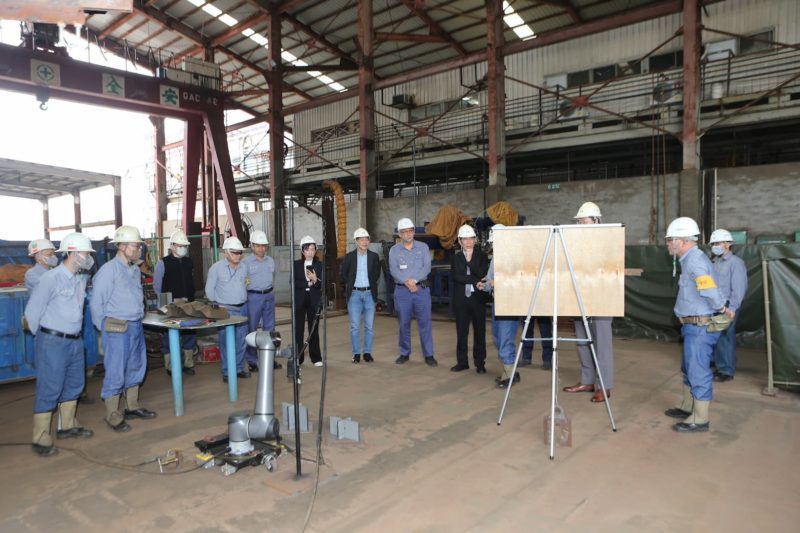 全新 TM3 AI 協作機器人首度亮相！達明機器人攜台船挑戰「極限焊接」