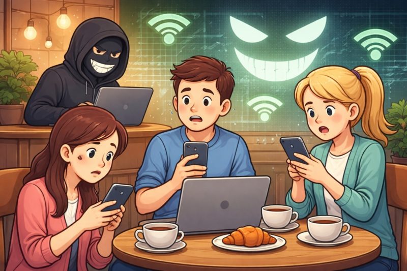 公共 Wi-Fi 便利卻暗藏風險，七招保護你的個資不外洩