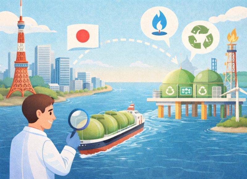 日本能源企業跨海布局綠色天然氣，這是邁向低碳未來的關鍵一步？