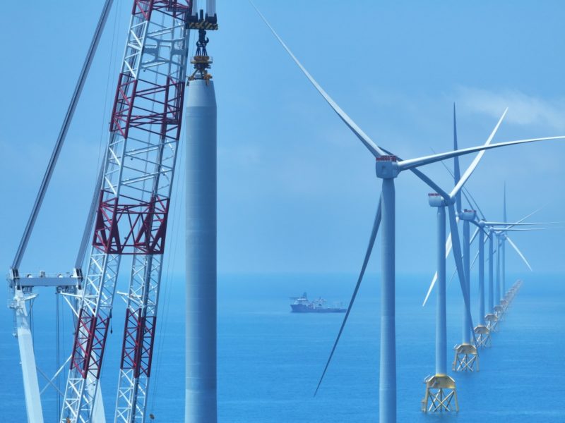 國泰人壽入股沃旭能源大彰化西南離岸風場