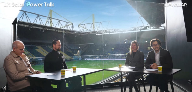 晶澳科技為多特蒙德主場鋪設 1.1 萬片模組，打造全球最大體育場屋頂太陽能專案