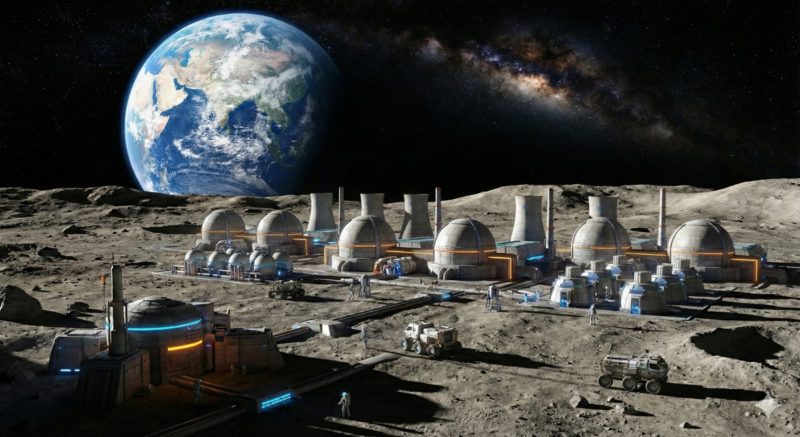 蓋電廠蓋到外太空，俄羅斯規劃月球核電