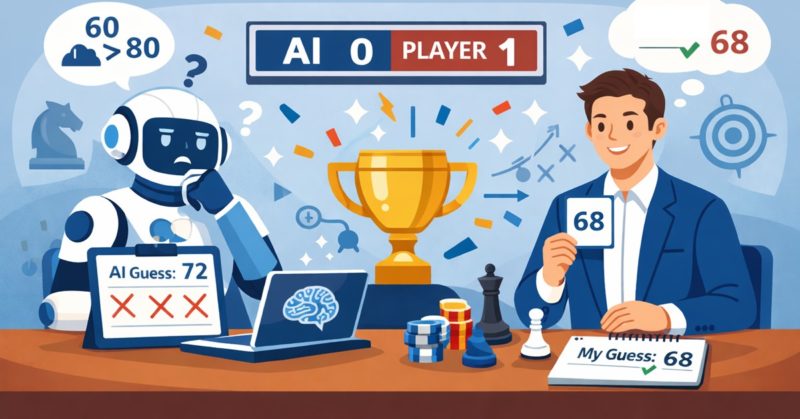 AI 模型誤判人類理性，「猜數字」等策略遊戲反而輸給真人玩家