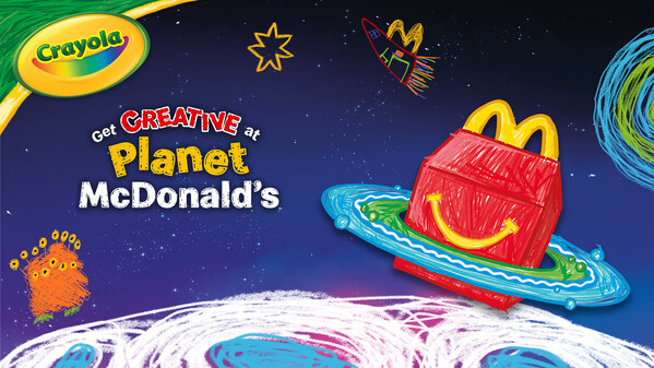 Crayola 攜手 McDonald’s 推出全球「開心樂園餐」體驗，創意突破天際