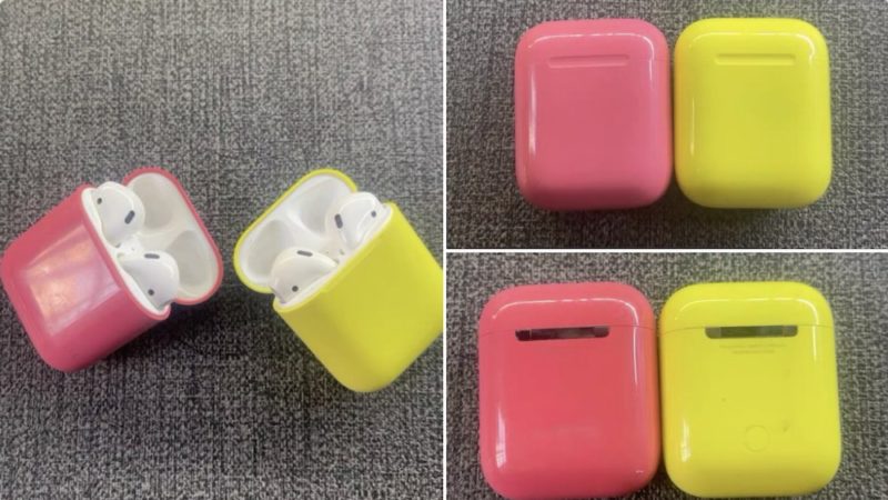 AirPods 早期原型曝光，兩款糖果色差點上市