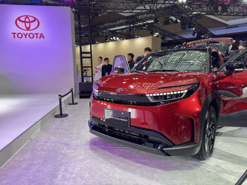 Toyota Urban Cruiser 純電休旅台北首發，一口價 127 萬元
