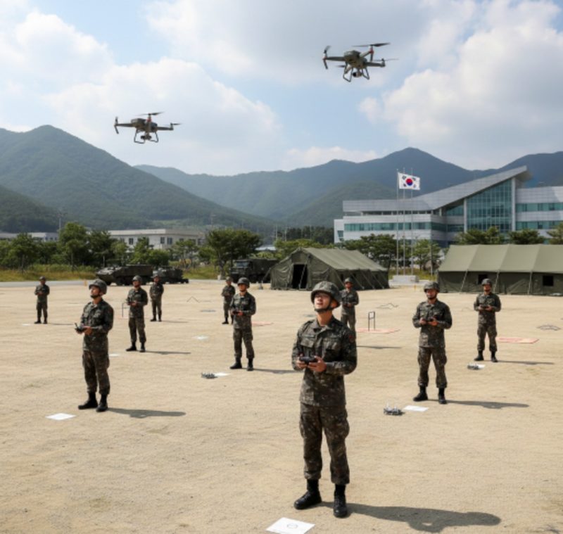 韓國打造「50 萬無人機戰士」，2026 年起所有徵兵者必修無人機操作