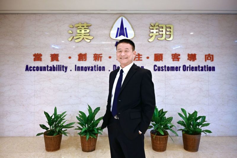 六年前黑鷹事件後受關注，曹進平出任漢翔董事長