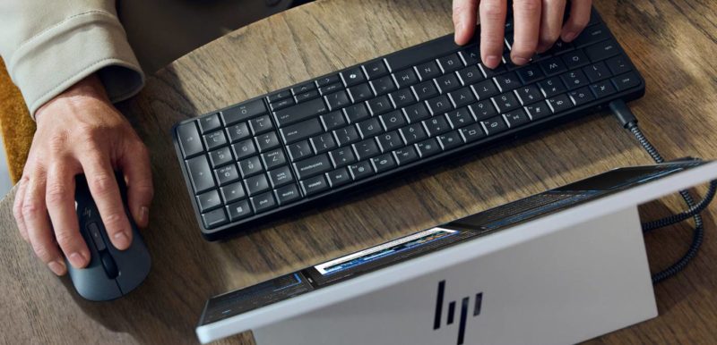標準鍵盤塞入 Copilot+ PC，HP EliteBoard G1a 簡約登場
