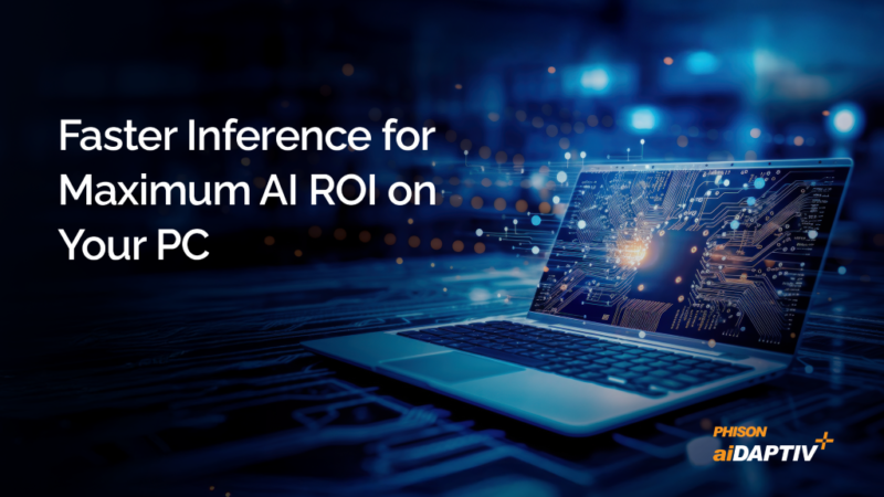 群聯 CES 推出全球首款 aiDAPTIV+ iGPU PC 平台，加速大型 AI 模型落地