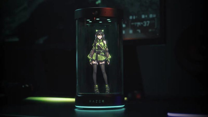 Razer Project AVA 重塑互動體驗，動畫少女、六冠王 Faker 全天候陪伴