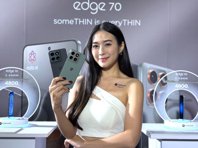 用規格碾壓競品，Motorola 超薄手機 edge 70 登台