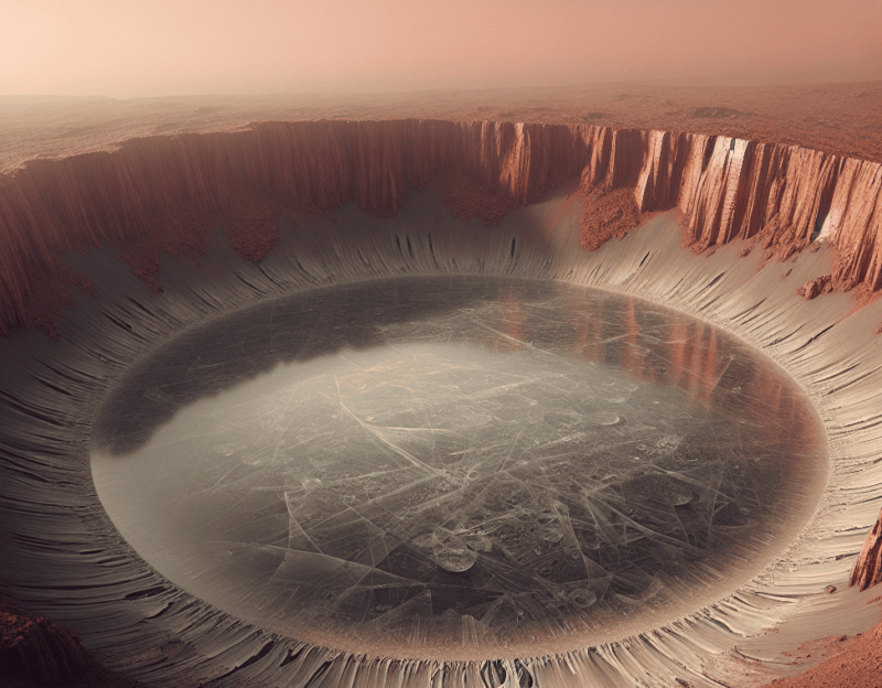 不用特別溫暖，季節性薄冰層可發揮隔熱作用，助寒冷火星維持液態水