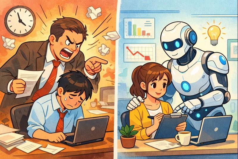 老闆也能換成 AI 有多好！日本導入不罵人、秒回覆的「AI 上司」，員工八成好評且「更敢說真話」