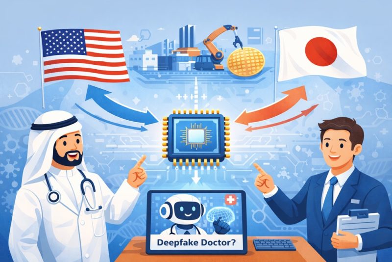 當中東加入美國晶片聯盟，日本會站在供應鏈的哪一側？