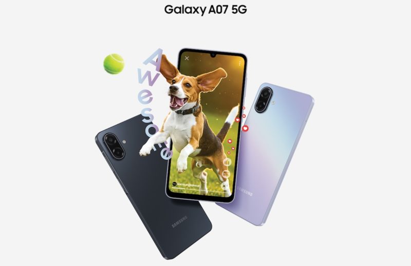 主打最親民 5G 手機，Galaxy A07 5G 登台
