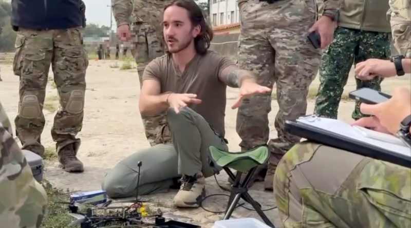 美籍烏克蘭志願軍來台交流，坦言：在台灣進行無人機作戰是惡夢