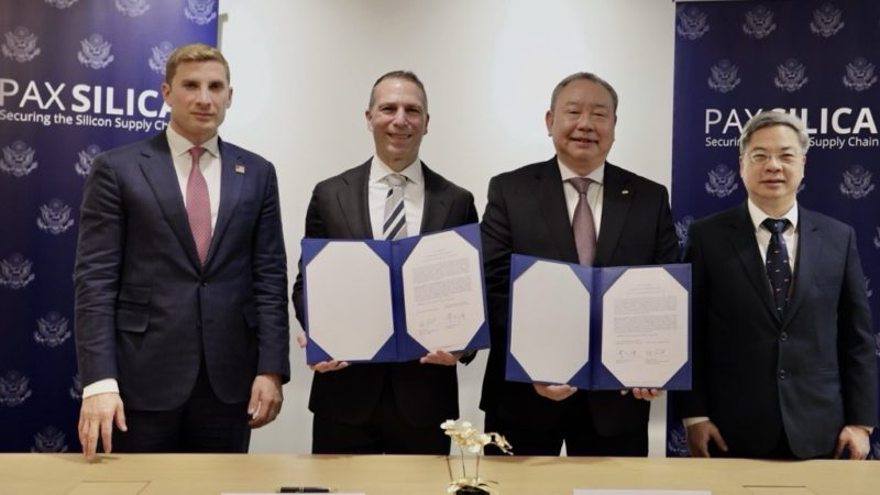 台美經濟對話七共識，簽矽盛世宣言、確保 AI 供應鏈安全