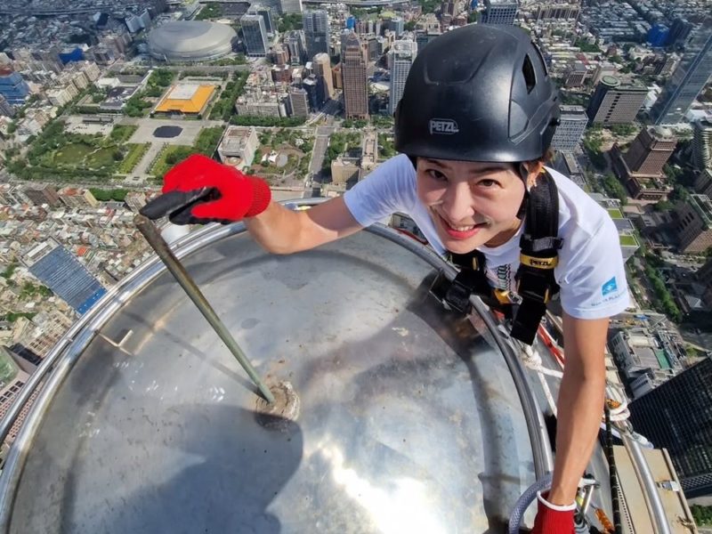 賈永婕：不會開放第二人攀 101，阿湯哥拍電影可考慮