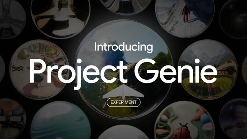 Google 推出 Project Genie，以世界模型建立互動虛擬世界