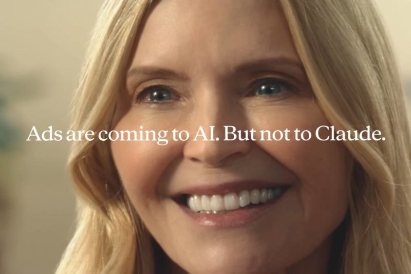 Anthropic 超級盃廣告暗諷 ChatGPT 導入廣告，OpenAI 奧特曼怎麼看？