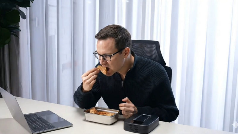 沒有微波爐也能熱便當？自加熱午餐盒 15 分鐘搞定一餐