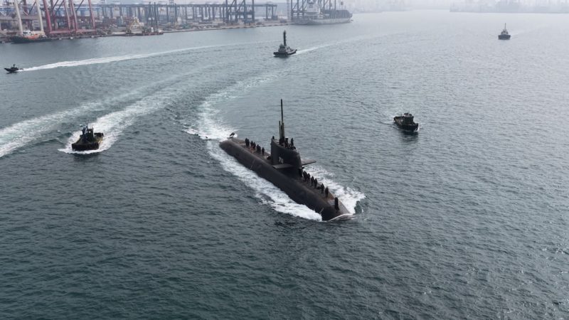 台船公開海鯤號下潛測試紀錄影片，發射誘標等畫面曝光