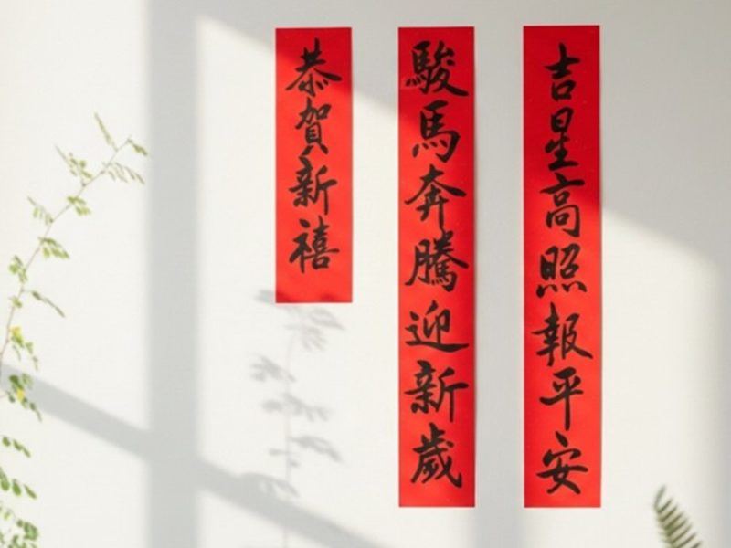 經部展示 AI 臨摹科技寫春聯，可生成風格一致新字形