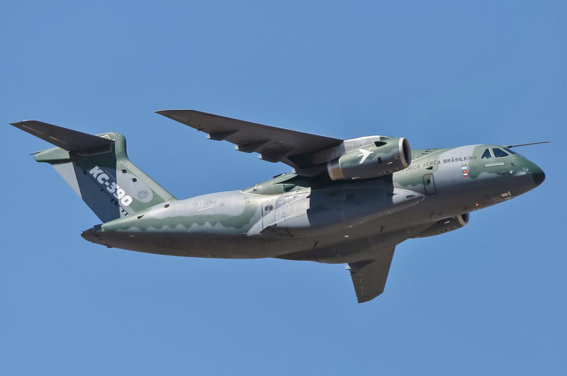 挑戰波音，諾格與巴西 Embraer 合作開發飛椼式 KC-390 空中加油機