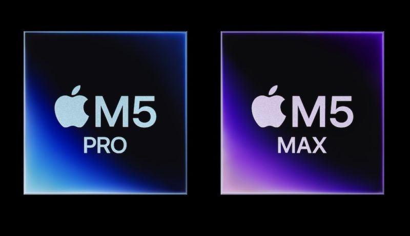 融合架構、AI 加速器打造專業級筆電新標竿，M5 Pro / Max 晶片問世
