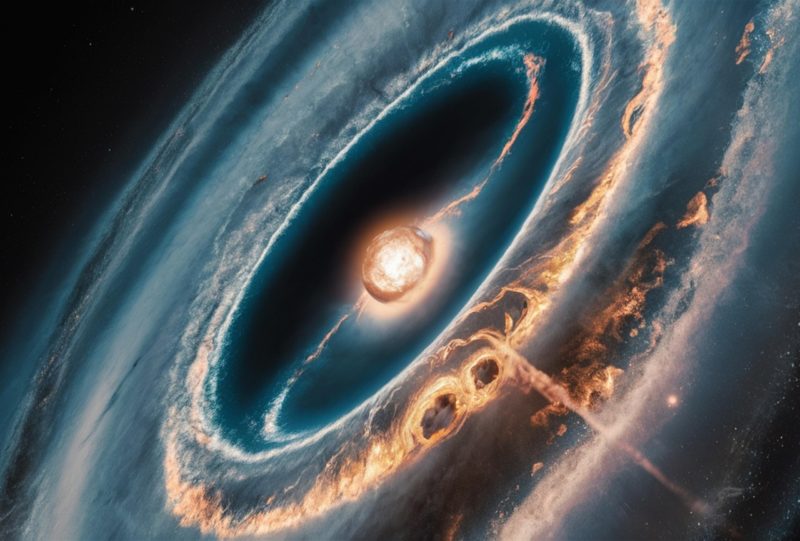 破解蟹狀星雲脈衝星神祕條紋訊號，電漿與重力「拔河」造就獨特光譜