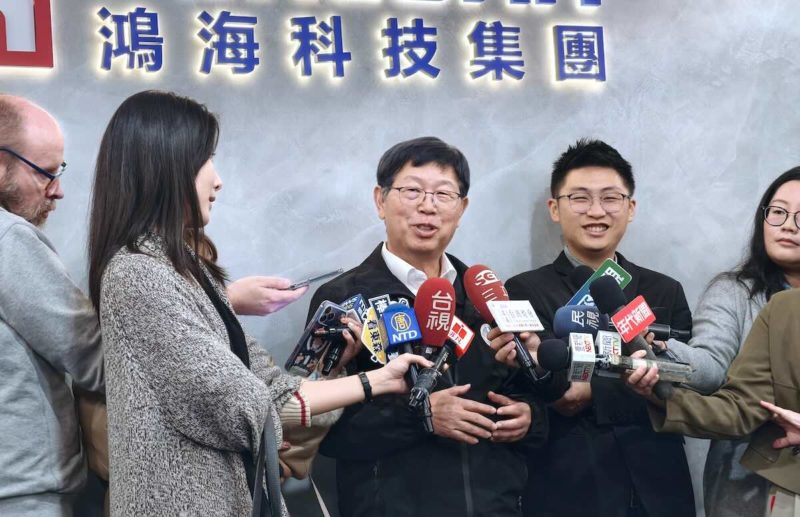 鴻海全年營收拚雙位數成長，劉揚偉：今年是非常不錯的一年