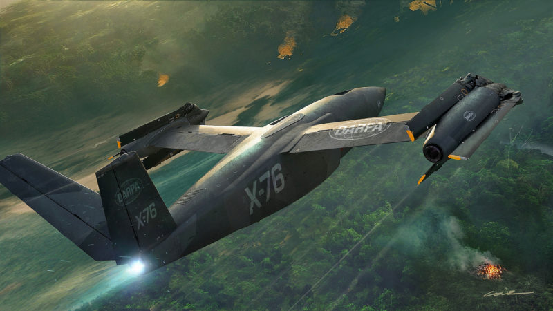 告別跑道限制，貝爾德士隆「摺疊旋翼」X-76 實驗機投入生產