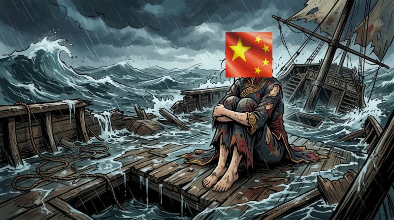 中國倡過緊日子，外媒評析：節省救不回船在下沉