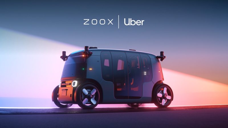 Uber 與亞馬遜結盟、引進 Zoox 自駕計程車  股價揚