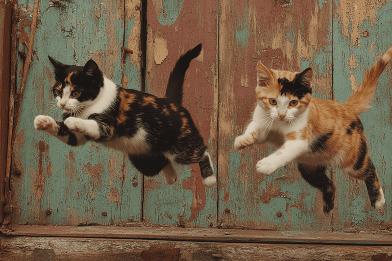 貓咪從高處跌落為何總能四腳著地？新研究解釋背後奧祕