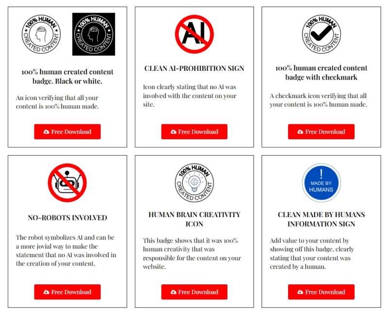 對抗 AI 大軍的逆襲，「純人類創作」標章成創意產業新顯學