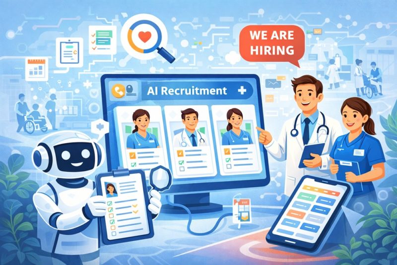 AI 徵才進入照護產業，醫療人力管理的新工具