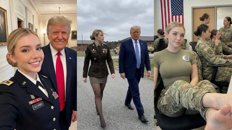 AI 合成「美軍女神」四個月吸粉百萬，外媒揭成人內容變現黑幕